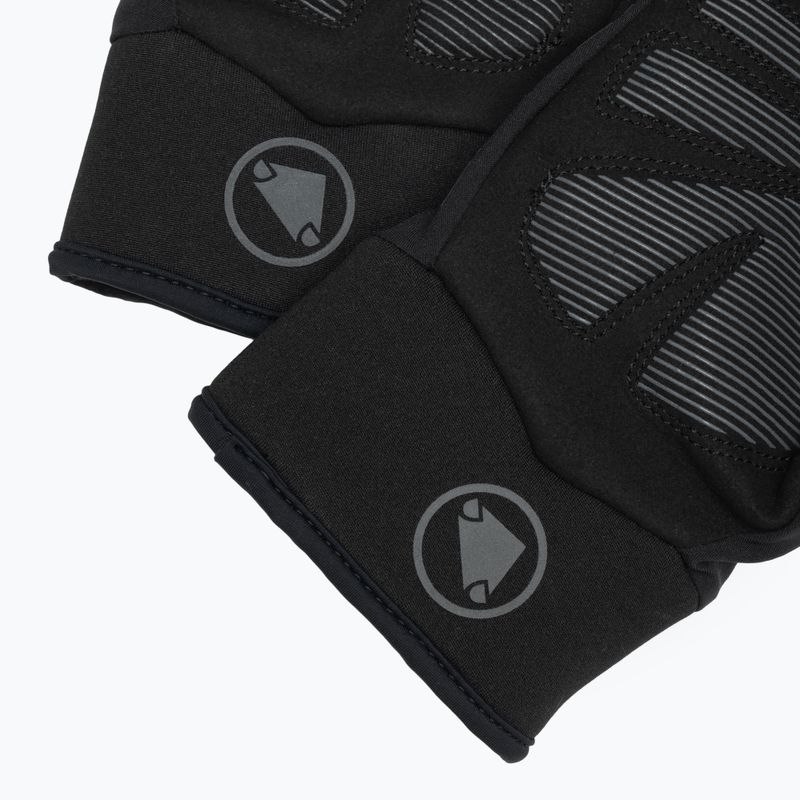 Guanti da ciclismo da uomo Endura Strike nero 6