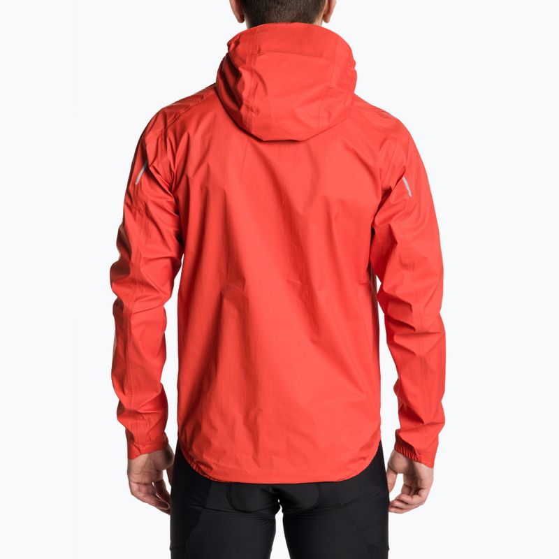 Giacca da ciclismo da uomo Endura GV500 Waterproof paprika 2