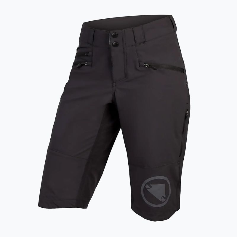 Pantaloncini da ciclismo da donna Endura Singletrack II Short nero