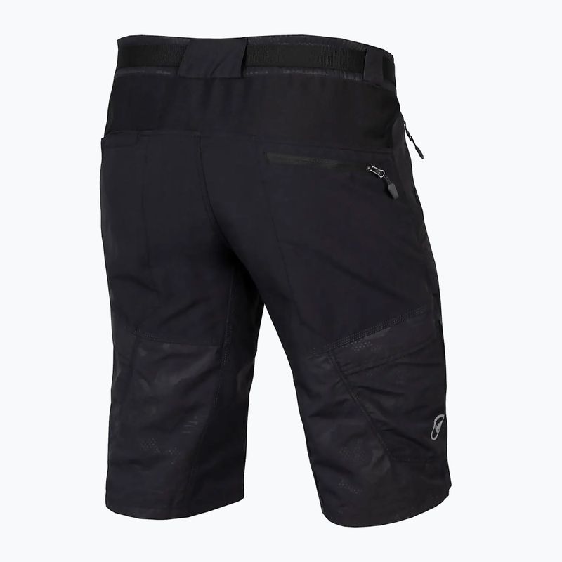 Pantaloncini da ciclismo Endura Hummvee Short da uomo, mimetici neri 8