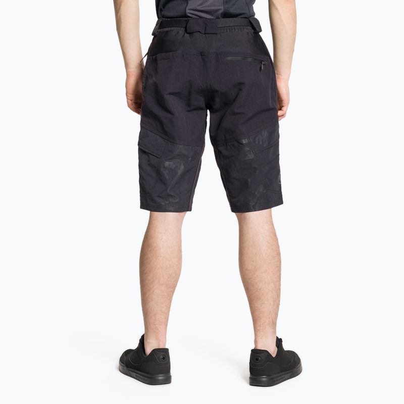 Pantaloncini da ciclismo Endura Hummvee Short da uomo, mimetici neri 2