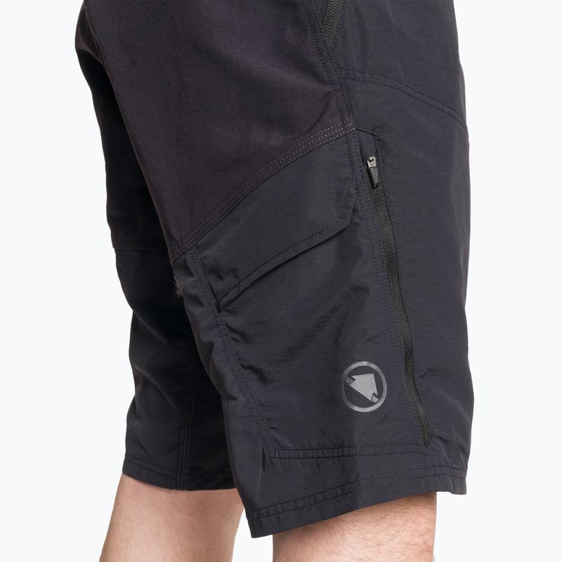 Pantaloncini da ciclismo da uomo Endura Hummvee Short nero 4