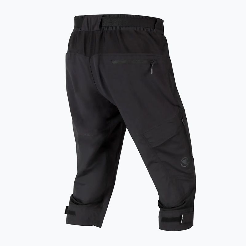 Pantaloncini da ciclismo Endura Hummvee uomo 3/4 nero 8