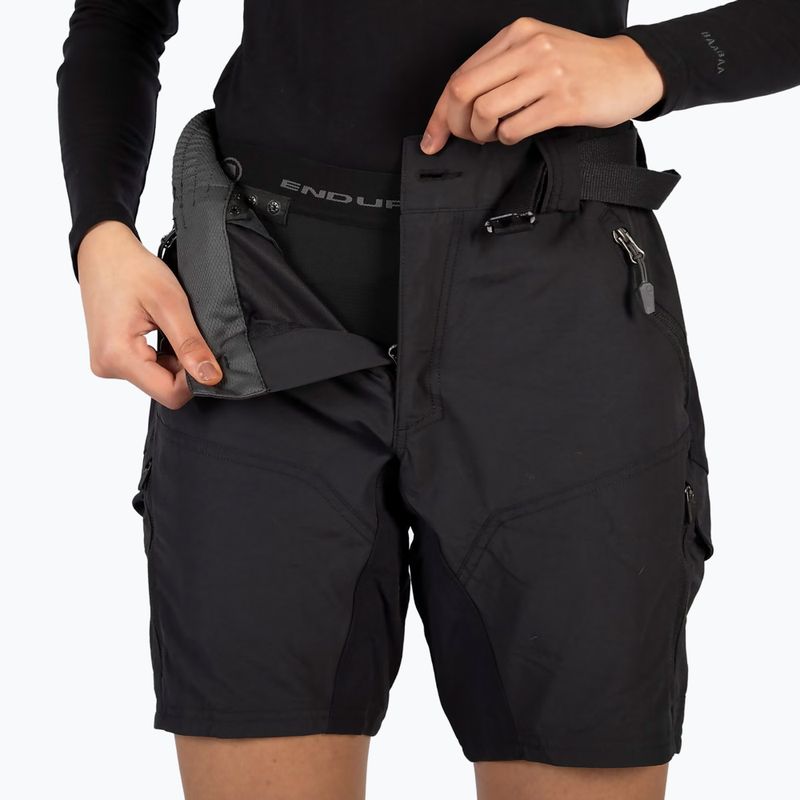 Pantaloncini da ciclismo da donna Endura Hummvee Short nero 6