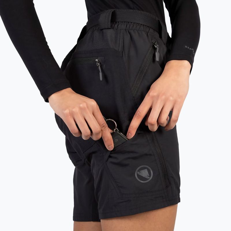 Pantaloncini da ciclismo da donna Endura Hummvee Short nero 9