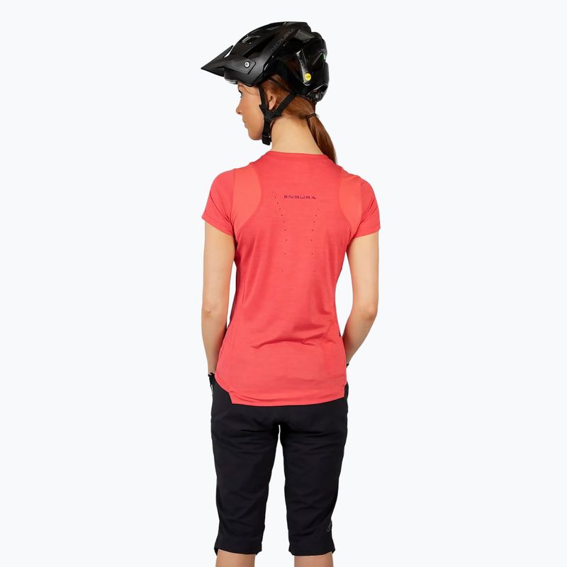 Pantaloncini da ciclismo Endura Hummvee 3/4 donna, verde acqua profondo 2