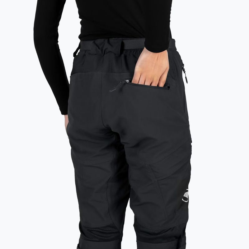 Pantaloncini da ciclismo Endura Hummvee 3/4 donna, verde acqua profondo 5