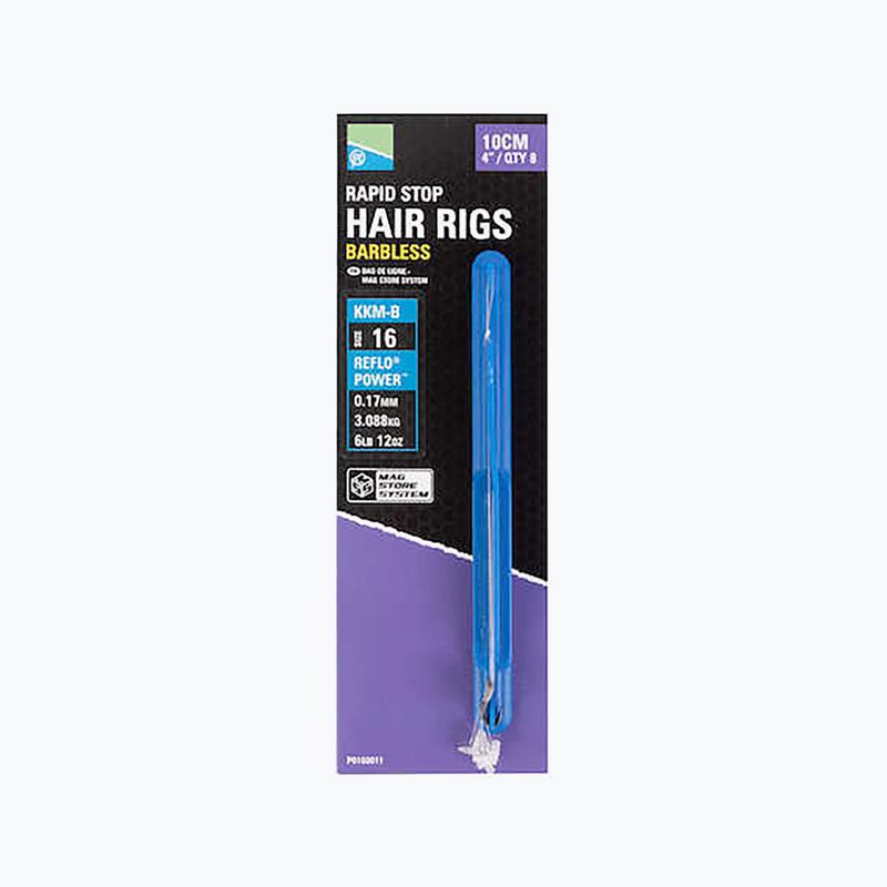 Preston Innovations KKM-B Mag Store Hair Rigs 4" method leader