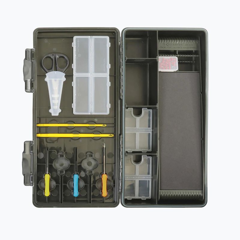 Organizzatore per la pesca Korum Maxi Rig Manager - Verde completo