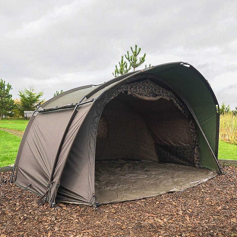 Tenda Avid Carp HQ Dual Layer Bivvy One Man verde 4