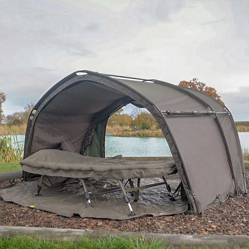 Tenda Avid Carp HQ Dual Layer Bivvy One Man verde 6