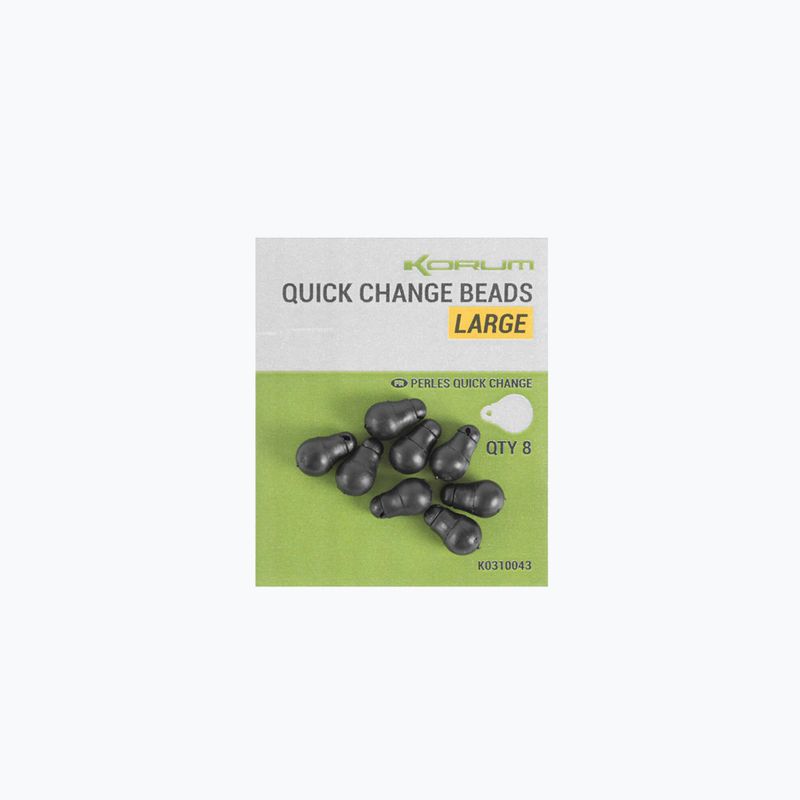 Connettori per alimentatori Korum Quick Change Beads nero