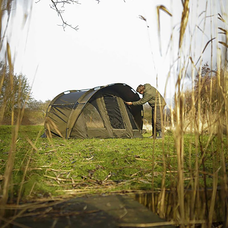 Avid Carp Ascent Bivvy Tenda per due persone verde 6