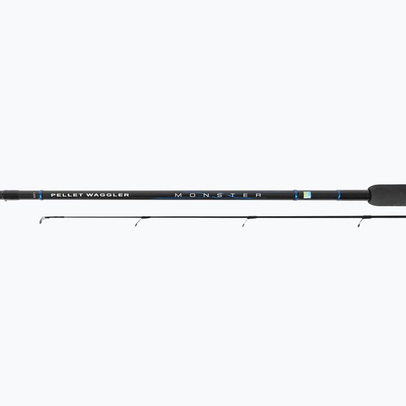 Preston Innovations Monster X Pllet Waggler canna da pesca a terra nera 5