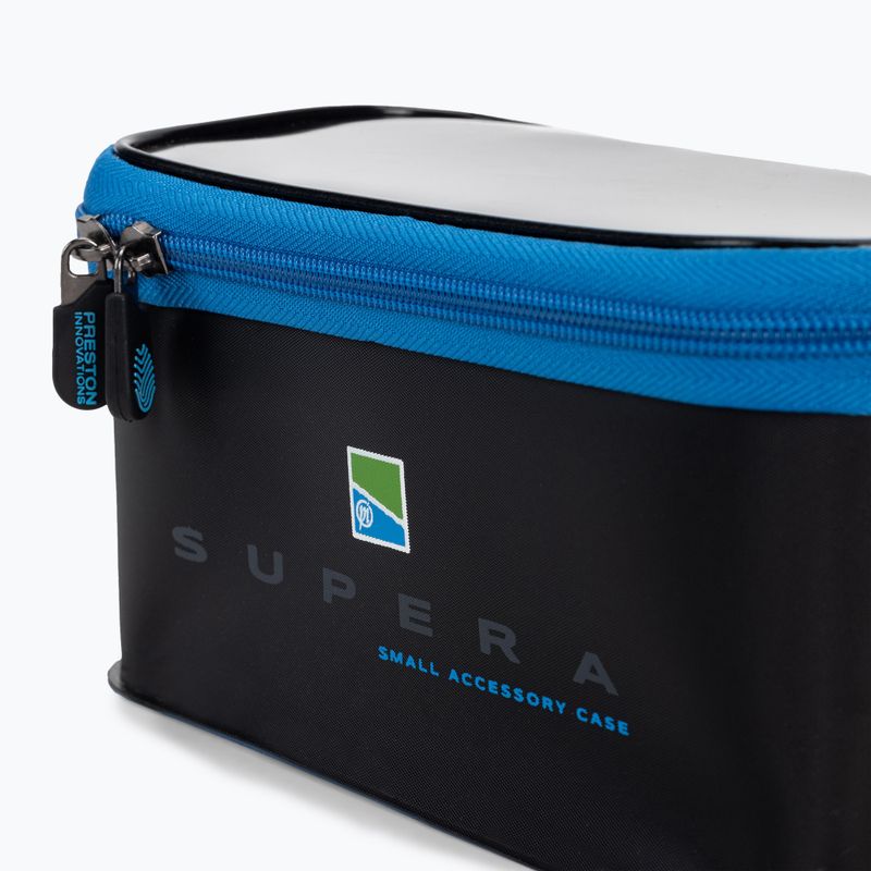 Preston Innovations Supera Eva Accessory Case Small nero/blu borsa da pesca 3