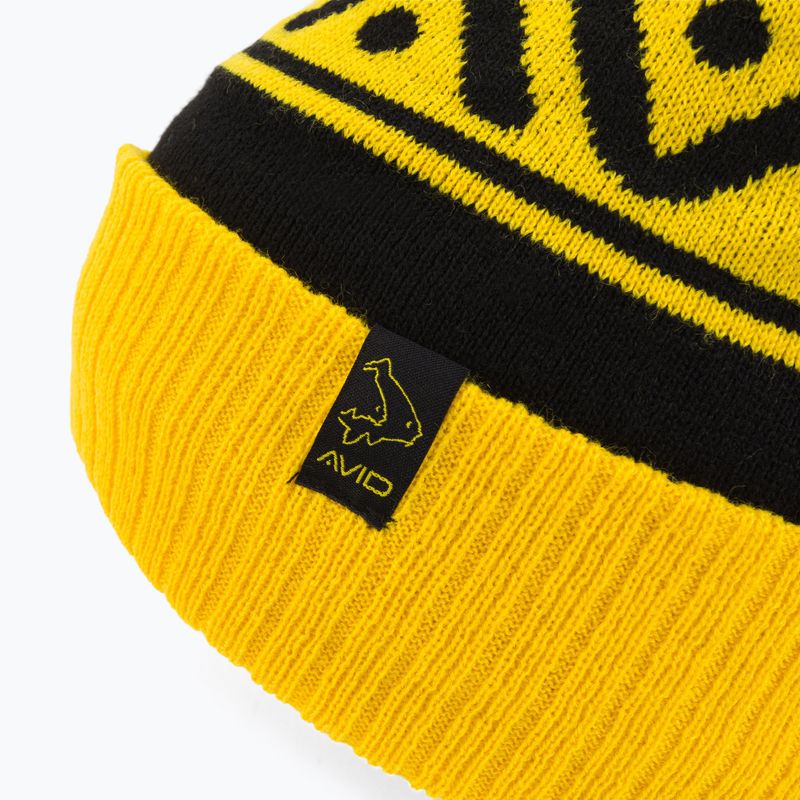 Cappello Avid Carp Fishing Bobble giallo/nero 3