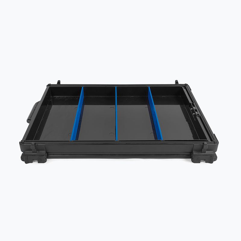 Preston Innovations Inception Cassetto laterale profondo con divisori estraibili nero