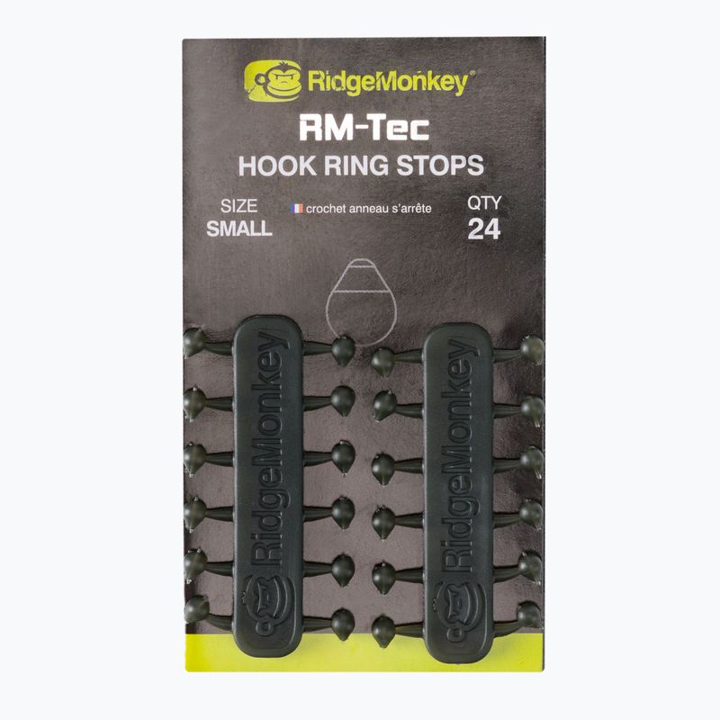 RidgeMonkey Connexion gancio ad anello fermi verde RMT233