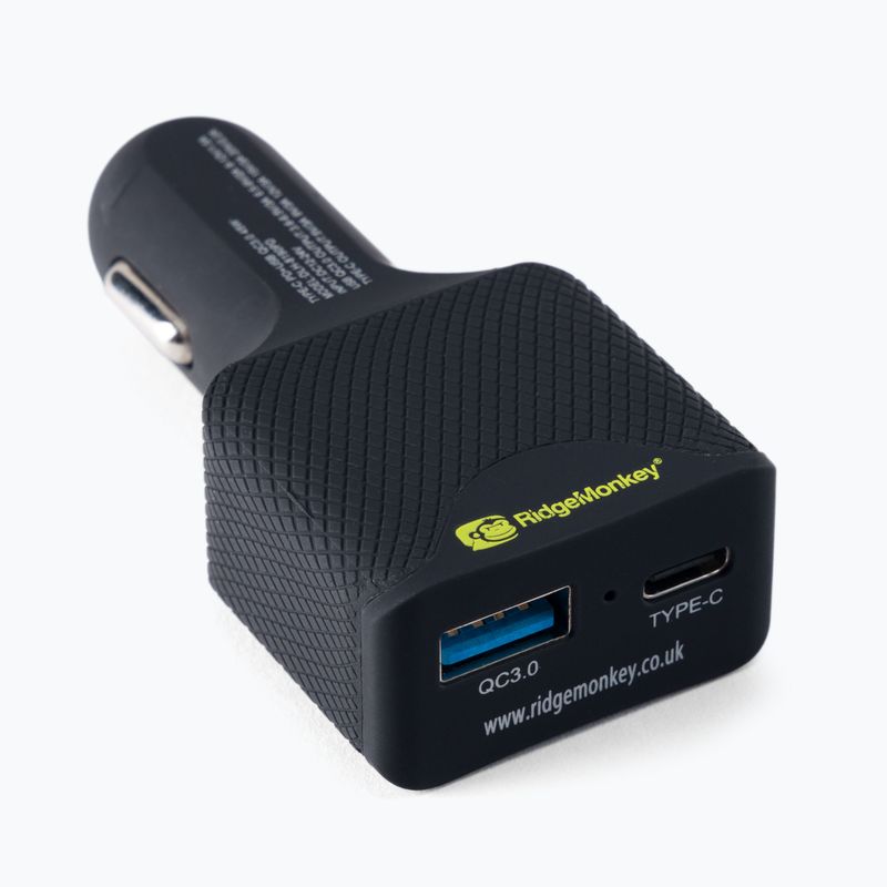 RidgeMonkey Vault 45W USB-C PD Caricatore da auto nero RM146 2