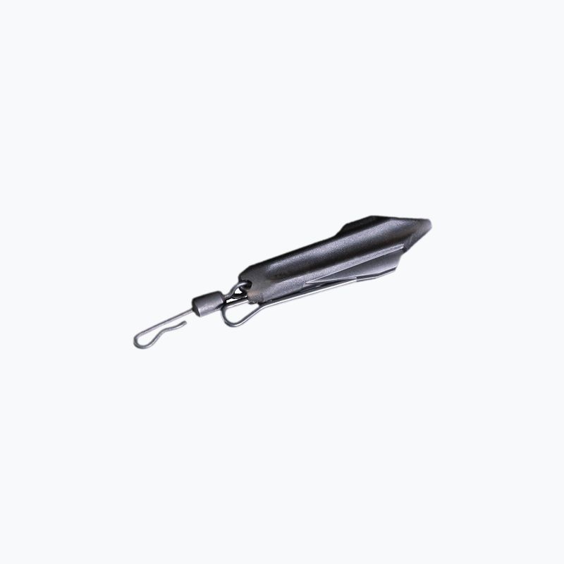 Ridge Monkey Connexion Uni Lead Clip Silt 5 pezzi clip per carpe nero RMT103