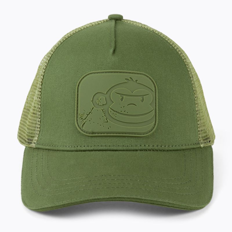Cappello da pesca RidgeMonkey uomo Apearel Dropback Pastel Trucker Cap verde RM292 3