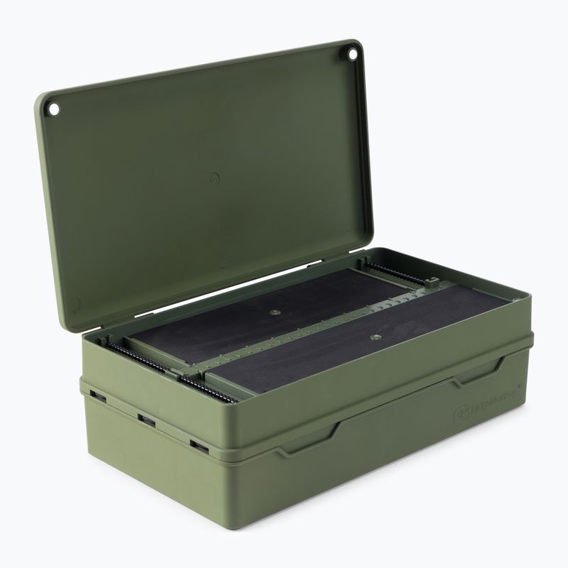 RidgeMonkey Armoury Tackle Box organizzatore per la pesca verde RM421 2