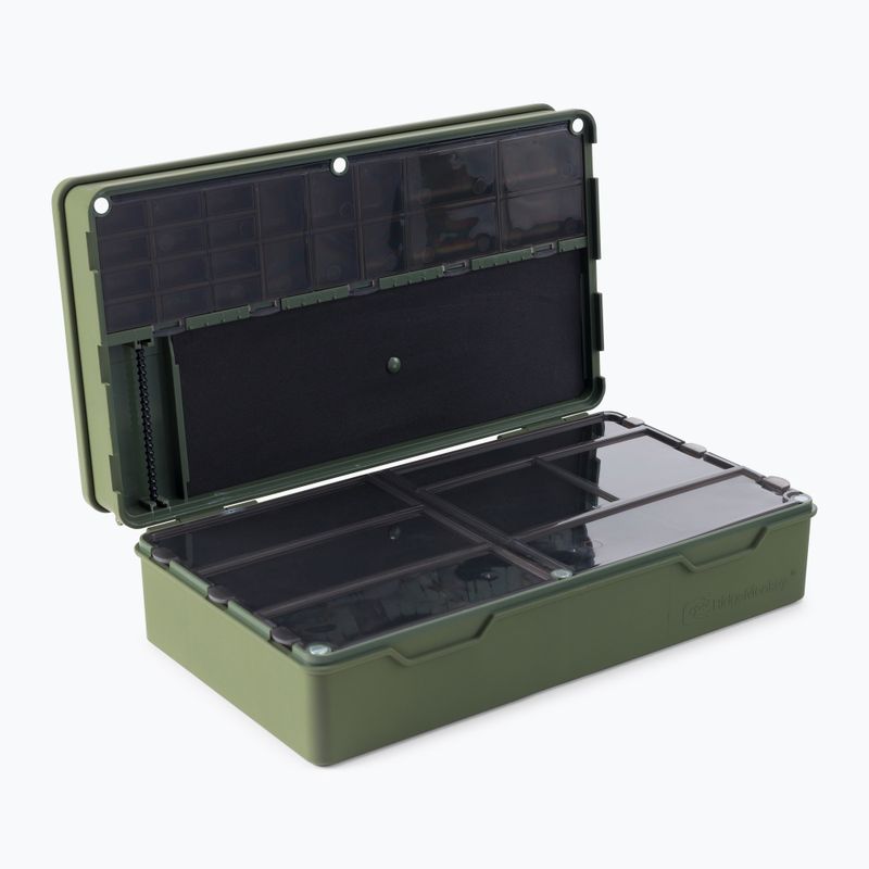 RidgeMonkey Armoury Tackle Box organizzatore per la pesca verde RM421 3
