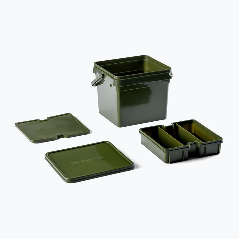 RidgeMonkey Compact Bucket Fishing System verde RM483