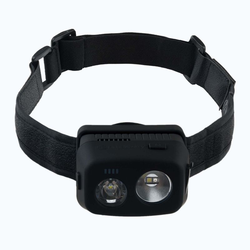RidgeMonkey VRH300X Torcia da testa ricaricabile USB nera RM513 2