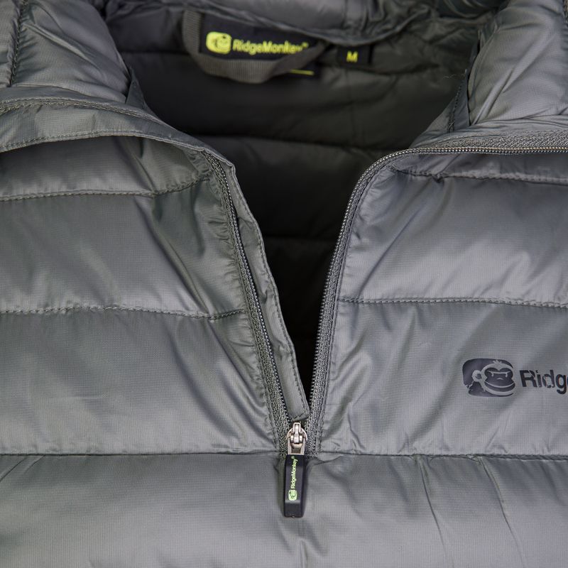 Giacca da pesca da uomo RidgeMonkey Apearel K2Xp Compact Coat verde RM565 4