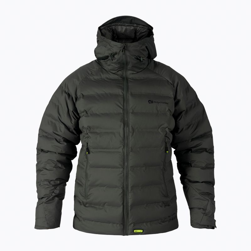 Giacca da pesca da uomo RidgeMonkey Apearel K2Xp Cappotto impermeabile verde RM603