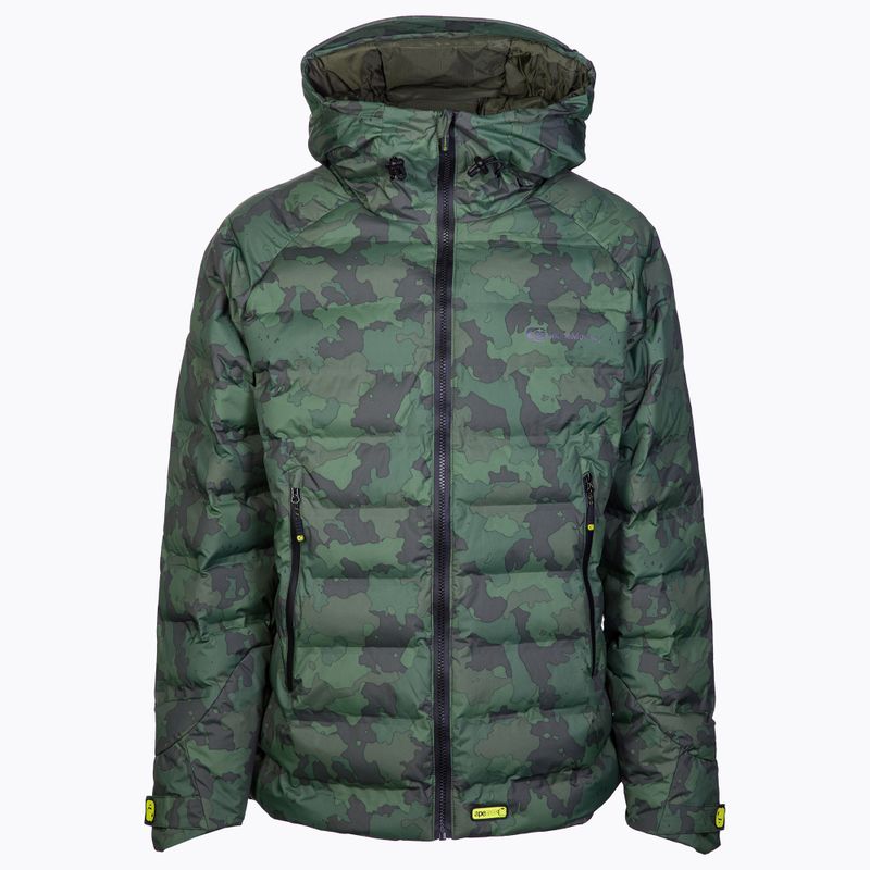 Giacca da pesca da uomo RidgeMonkey Apearel K2Xp Cappotto impermeabile verde RM609