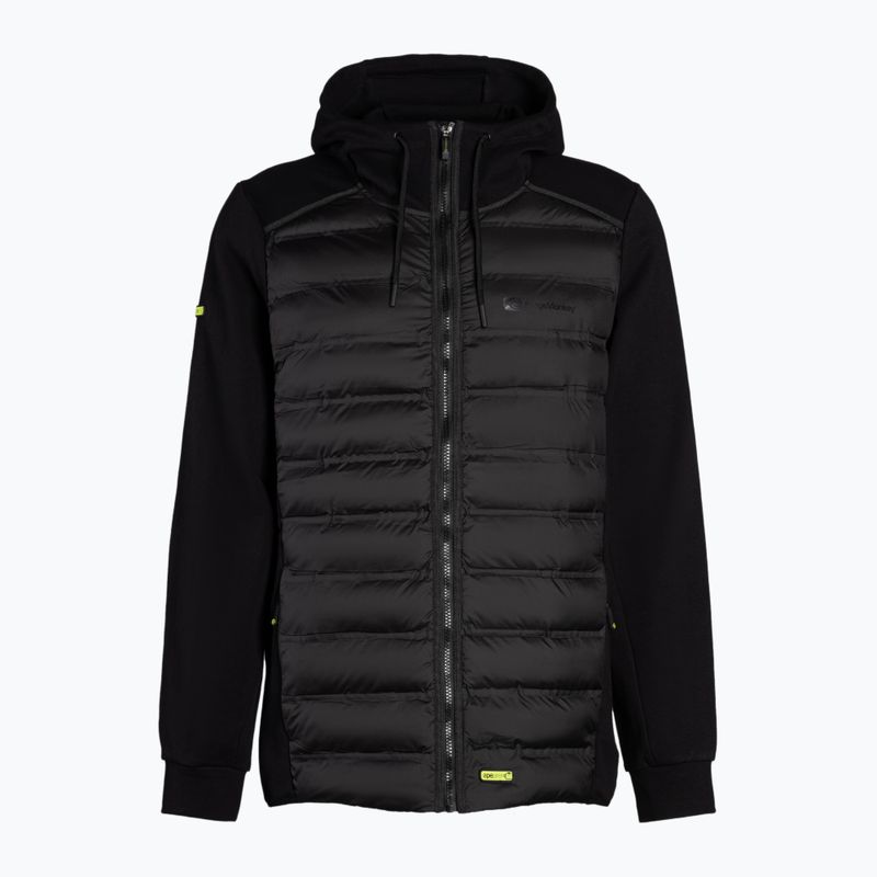 Giacca da pesca da uomo RidgeMonkey Apearel Heavyweight Zip Jacket nero RM653