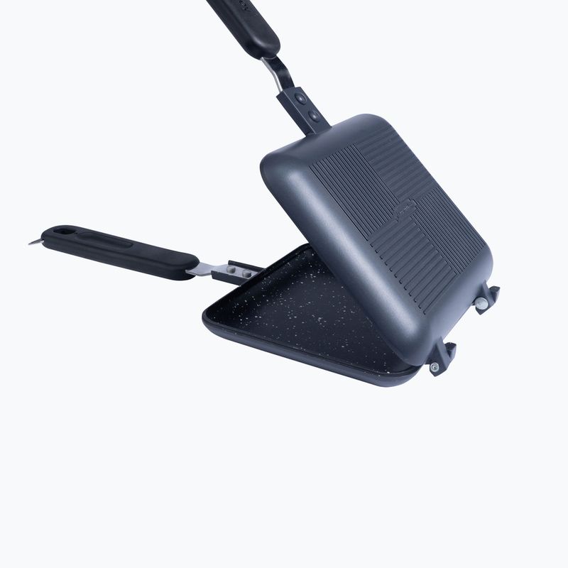 RidgeMonkey Classic Sandwich Toaster Pan Granite Edition nero RM774 3