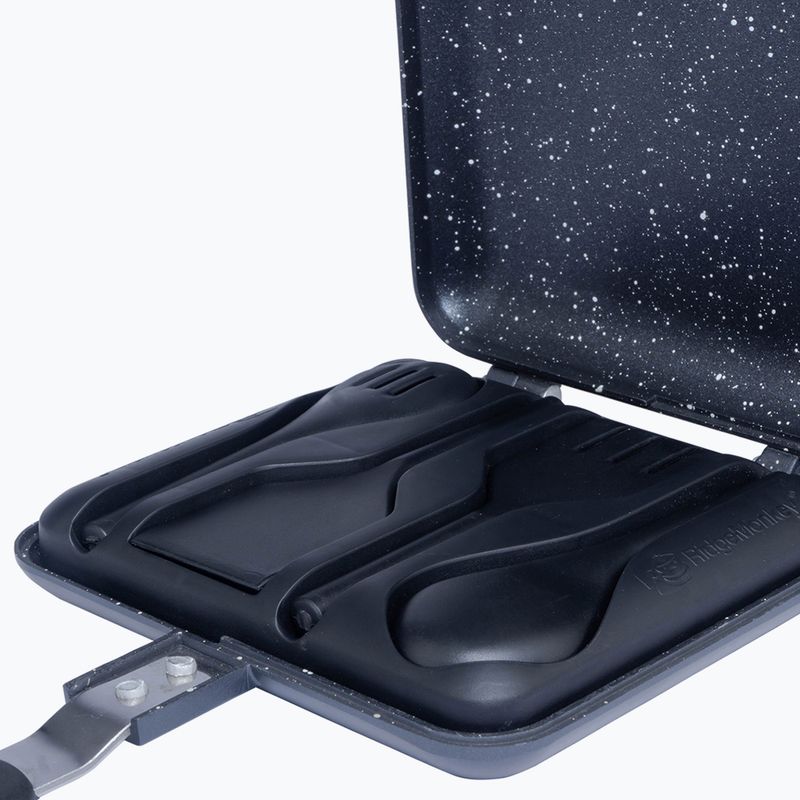 RidgeMonkey Classic Sandwich Toaster Pan Granite Edition nero RM774 4