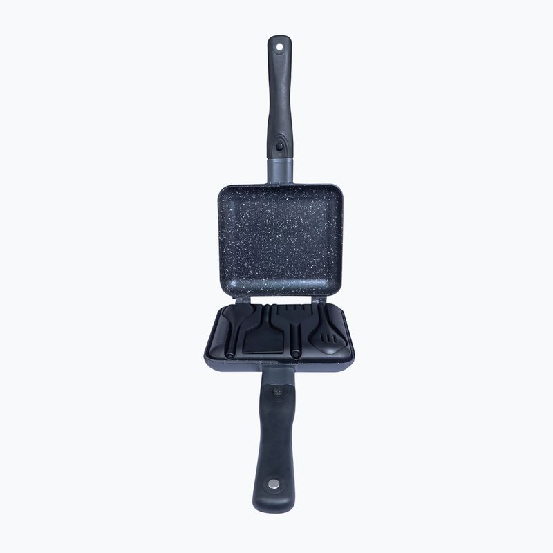 RidgeMonkey Connect Sandwich Toaster pan Granite Edition nero RM776 2