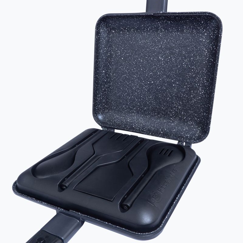 RidgeMonkey Connect Sandwich Toaster pan Granite Edition nero RM777 3