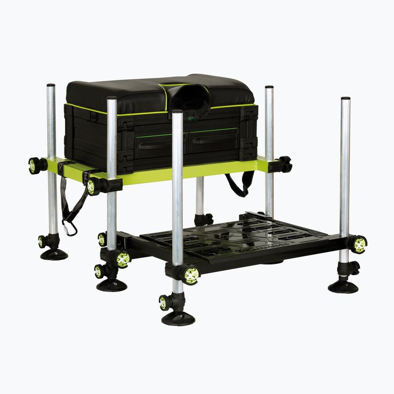 Piattaforma da pesca Matrix P25 Seatbox MKII nero/lime