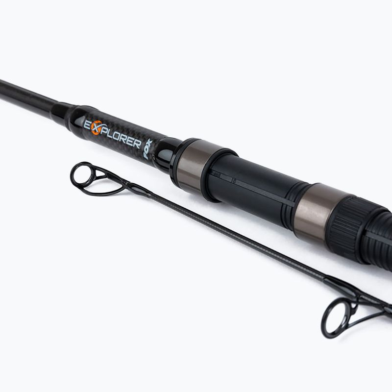 Canna da pesca per carpa Fox International Explorer Spod - Marker Full Shrink nero 8