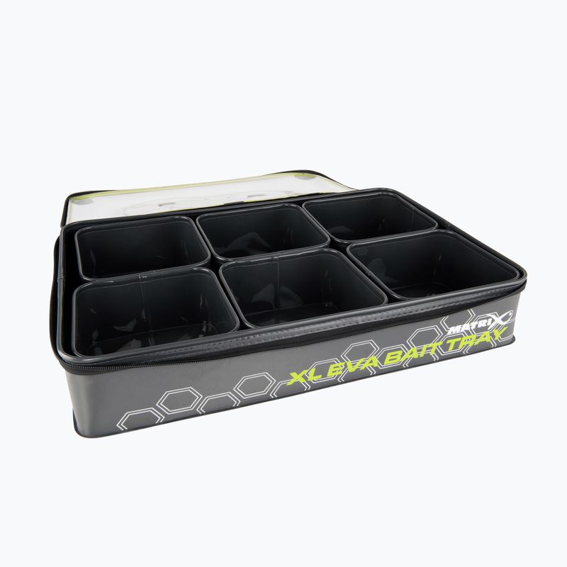Set di vassoi per esche Matrix EVA XL nero 2