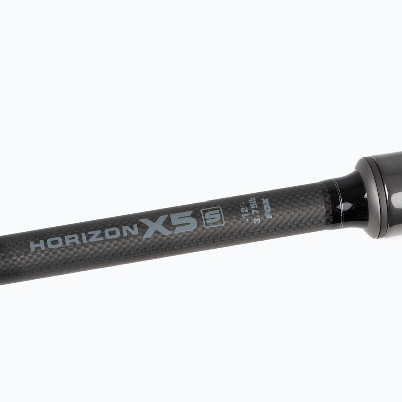 Canna da carp fishing Fox International Horizon X5 - S Abbreviato nero opaco 8
