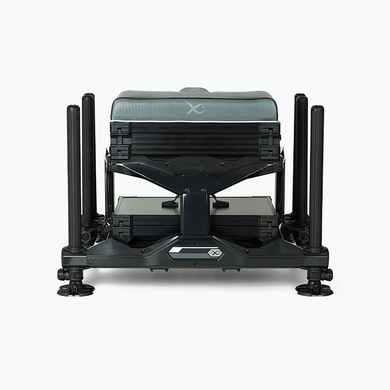 Matrix XR36 Pro Shadow Seatbox nero/lime piattaforma da pesca 10