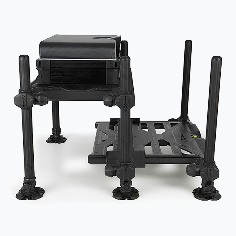 Matrix XR36 Comp Shadow Seatbox nero/lime piattaforma da pesca 2