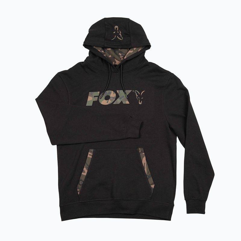 Fox International LW Print Pullover nero/camoscio