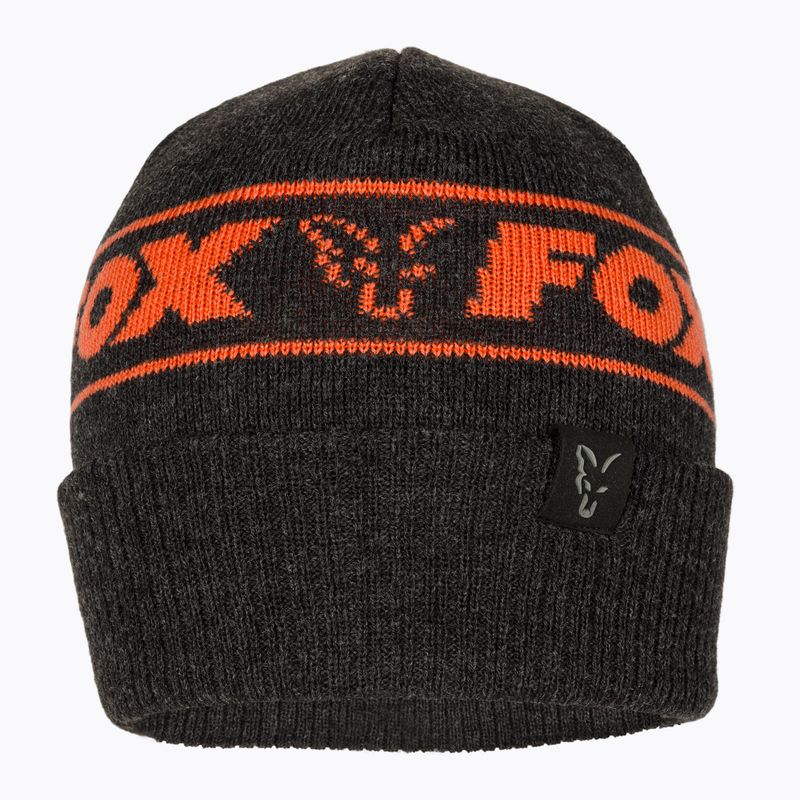 Fox International Collection berretto invernale nero/arancio 2