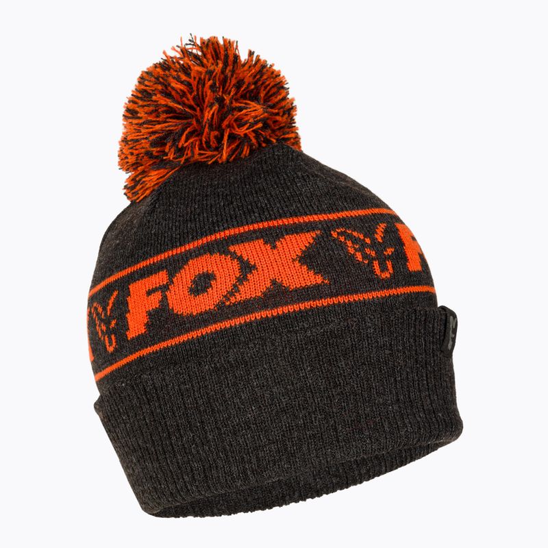 Cappello invernale Fox International Collection Booble nero/arancio