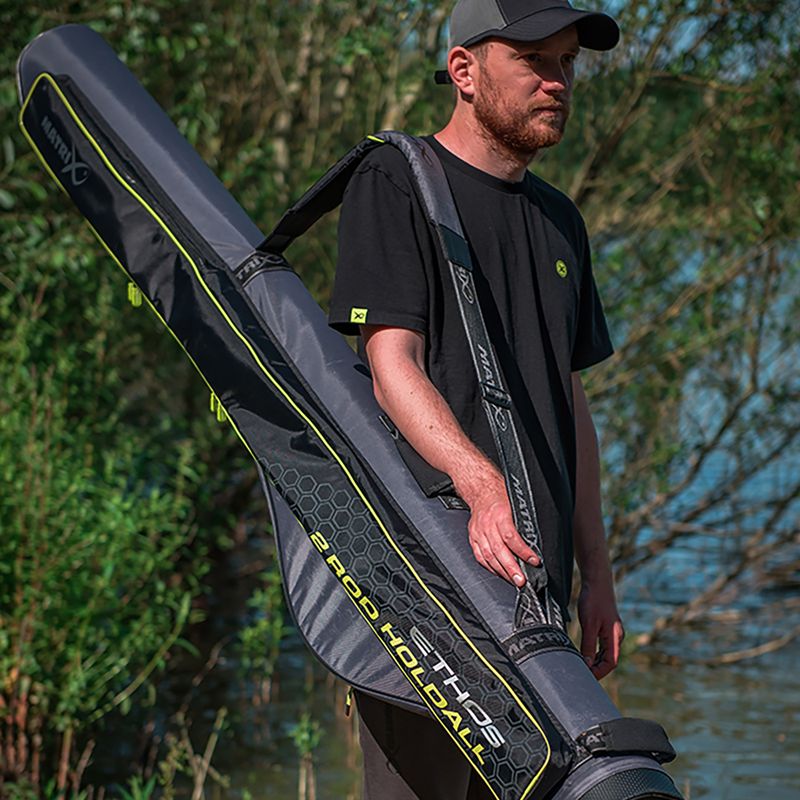 Matrix Ethos 2 Rod Holdall portacanne nero 11