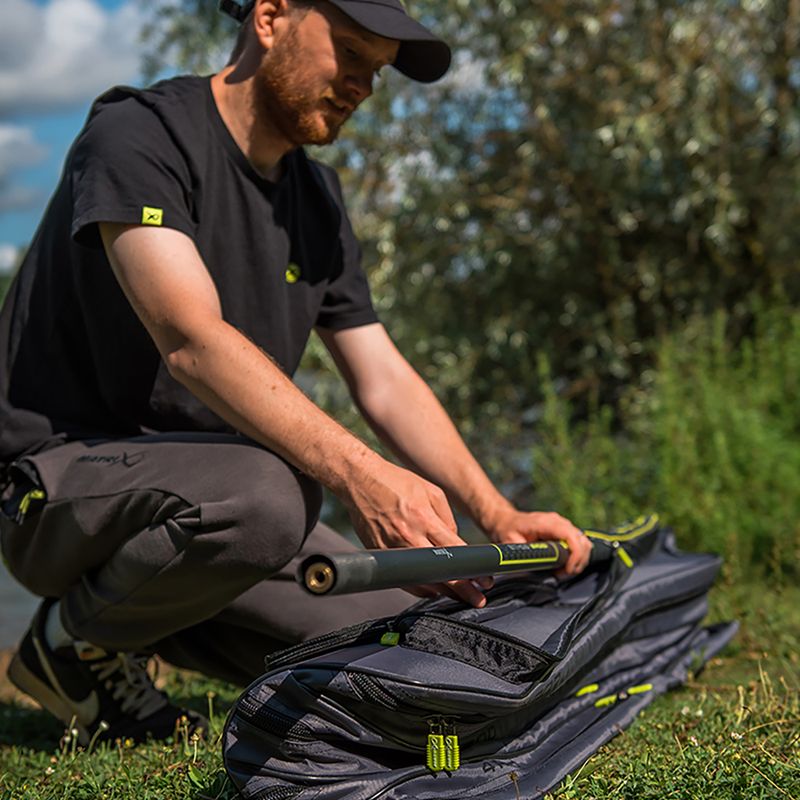 Matrix Ethos 4 Rod Holdall custodia per canne da pesca nera 12