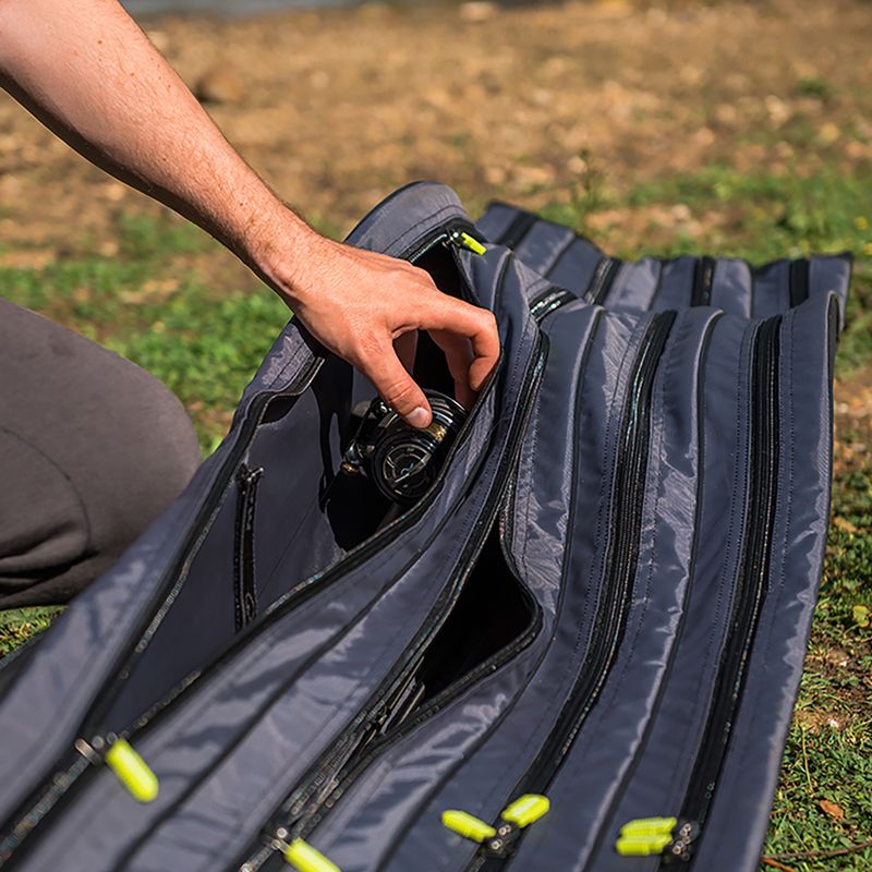 Matrix Ethos 4 Rod Holdall custodia per canne da pesca nera 13