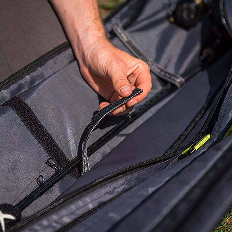 Matrix Ethos 4 Rod Holdall custodia per canne da pesca nera 14